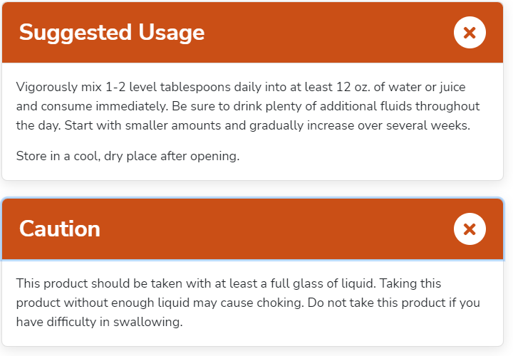 Now Foods Whole Psyllium Husk, 16 oz. 24Hr Smart